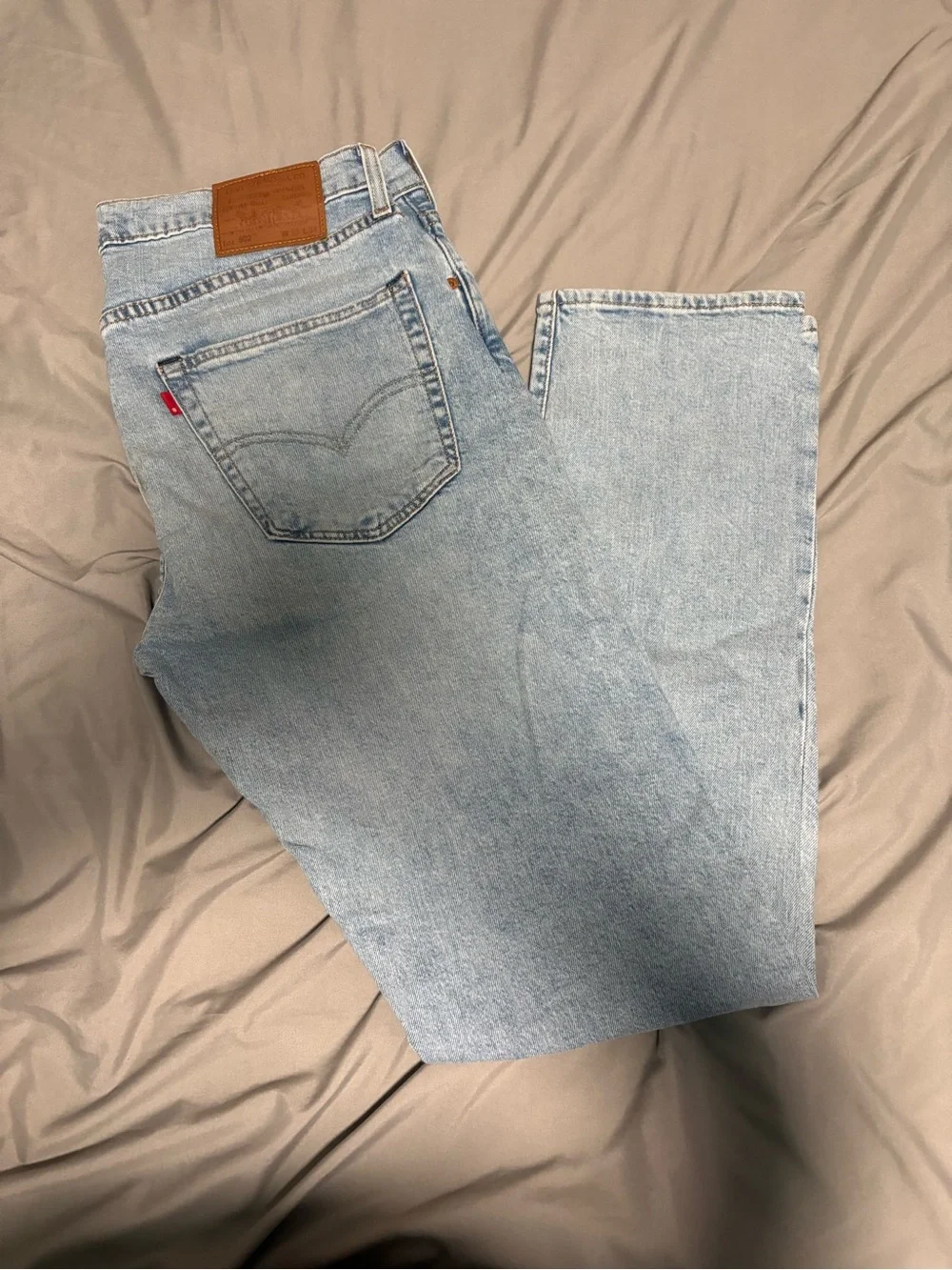 Levi's Light Wash Men's Straight Jeans